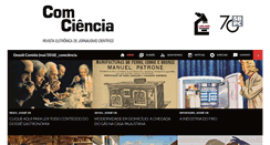 Desktop Screenshot of comciencia.br